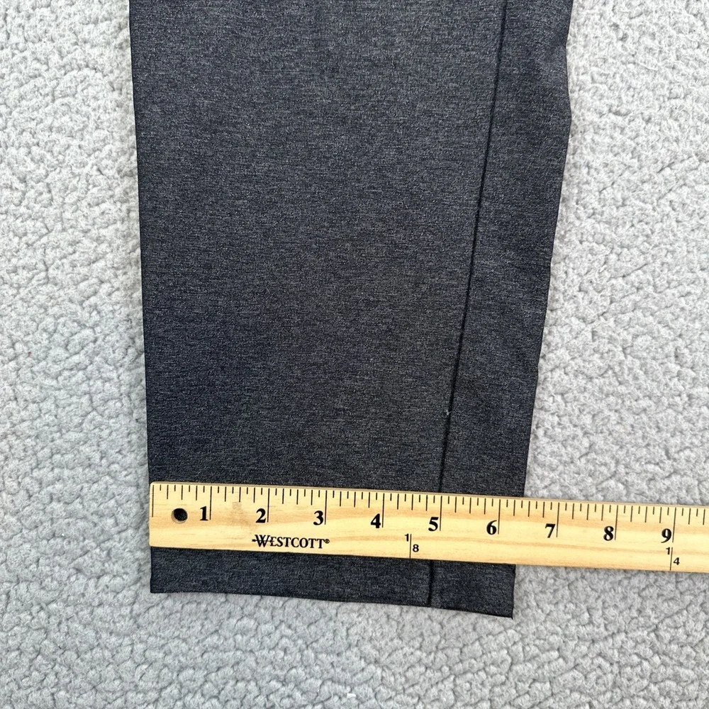 RHONE Guru Lounge Pants Men Large Black Slim Stretch Tech Performance 100145